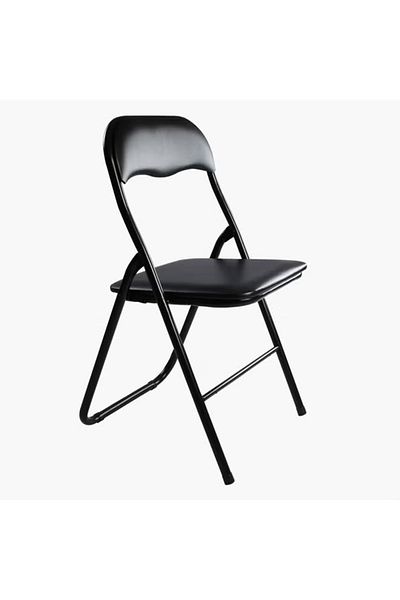 rexa Alex Folding Chair – Black | Compact, Lightweight & Space-Saving Seating Solution