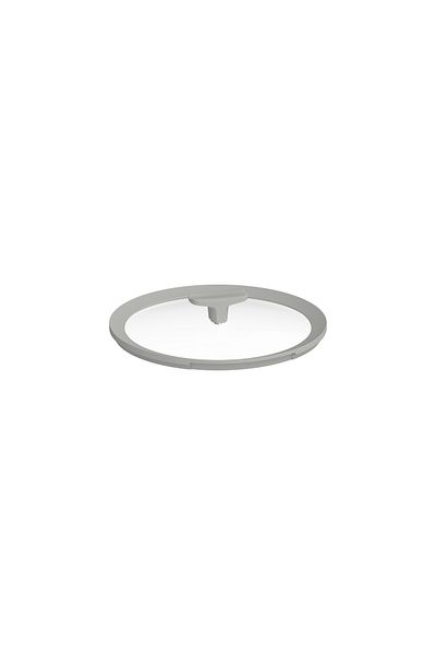Berghoff Balance Moonmist Lid, 28 cm, Heat-resistant Glass, Grey/Transparent