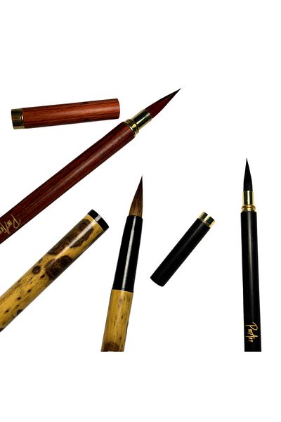 Pin Art Brush 2025 Pinart Clamshell Series Red Squirrel / Sable / Black Russian Squirrel Hair Painting Watercolor Brushes