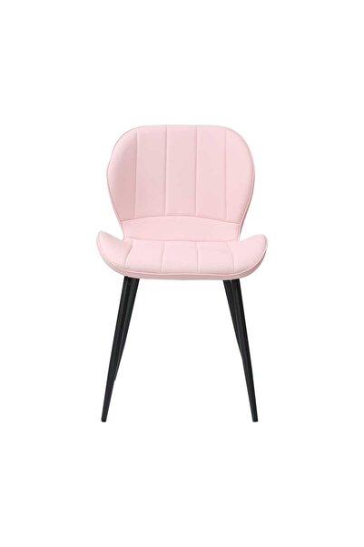 ARTA DOOR Set of 2 Chairs Topaz Pink Eco-Leather, HoReCa, Kitchen, Living Room, Office, Bedrooms, Hallways