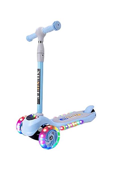 rexa 3-Wheeled Adjustable Kick Scooter – Multicolour | Smooth Ride for Kids