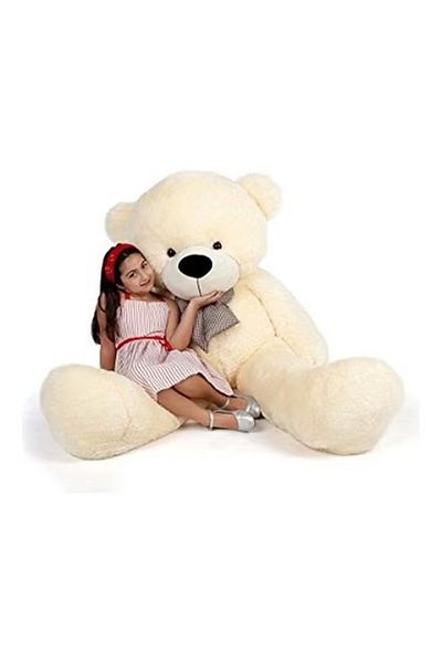 rexa Giant Cream Teddy Bear - Super Soft Plush Stuffed Animal Toy & Gift