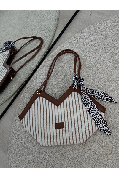 ESNEVA Жіноча сумка з канвасової тканини на блискавці з деталізованими плечима