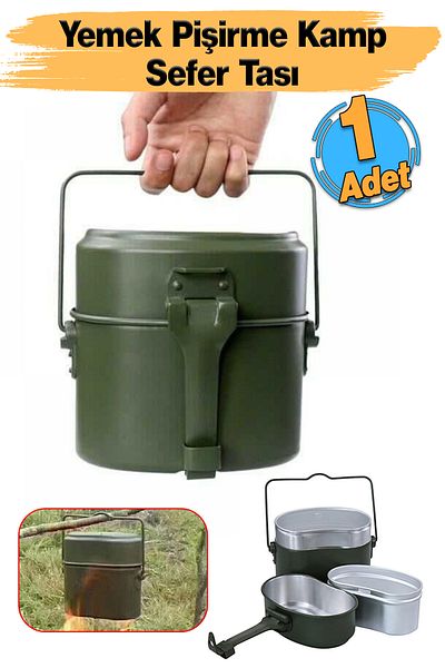 Badem10 Aluminum Camping Cooking Cooking Pot Set Outdoor Aluminum Cookware Set Cooking Set with Handle