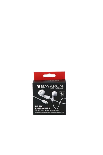 baykron Basic USB-C Earphone with Microphone