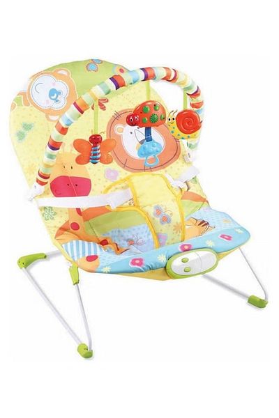 Cool Baby Rocking Chair with Double Music & Vibration – 60x50x48 cm – Soothing Baby Seat
