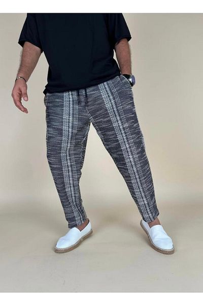SUPERBLUE Bohemian Fabric Men's Boho Baguette Pants
