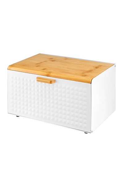 Ambition Bread storage box, cream, Scandi
