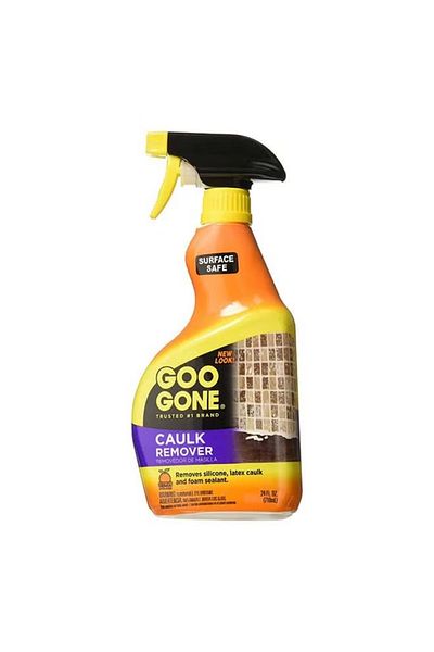 Goo Gone Surface Safe Caulk Remover – 710ml Gel | Easy Caulk & Sealant Removal | 4.4 x 2.7 x 10 in
