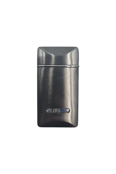 dalimag Gas Lighter with Lid Opening, Curved,