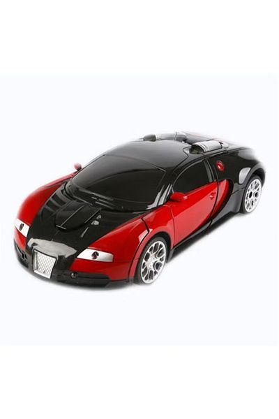 rexa Remote Control Transforming Robot Bugatti Car