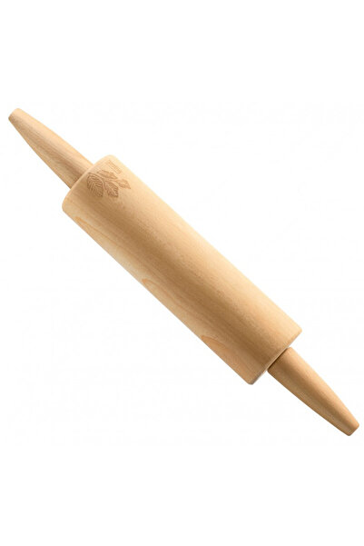 PRACTIC Sucitor din lemn de fag 42cm, cu model frunza