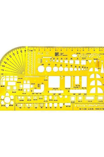 rexa Furniture Beveled Template Yellow