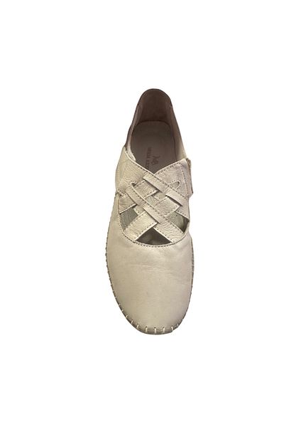 SOLMAZ Ma Es105 Genuine Leather Casual Silicone Sole Women's Shoes