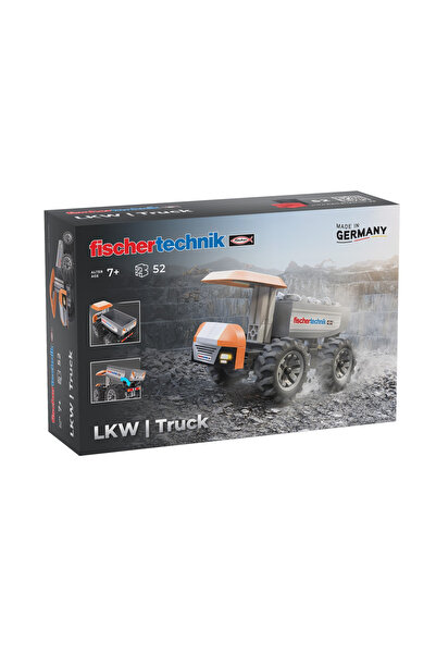 Fischertechnik Kit STEM Camion de santier de asamblat si manevrat, Fischertec...