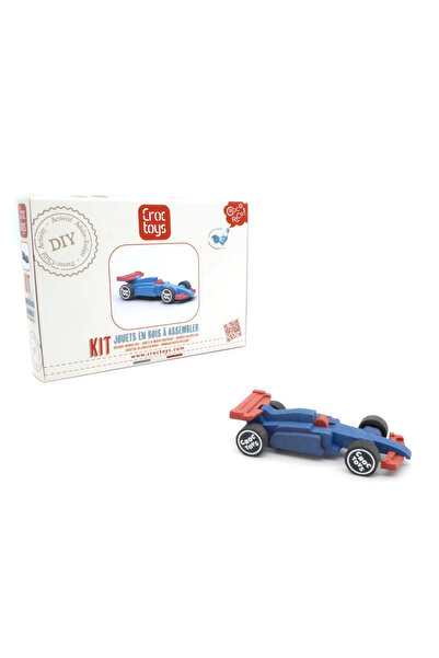 Croc toys Set de construcție cu mașini de curse, jucării Croc