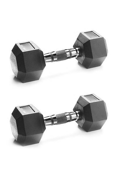 BODY SCULPTURE Hex Rbr Dumbbell 7kg