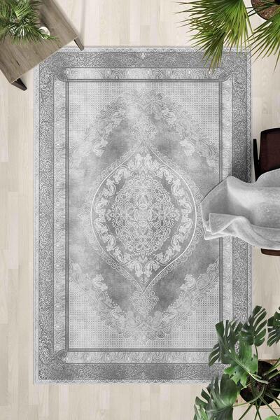 Monnhein Covor lavabil cu bază anti-alunecare – Covor modern cu imprimare dig...