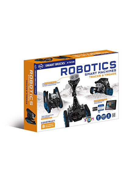 Gigo Toys Kit de robotică STEM - Mașini inteligente de construit, Jucării Gigo