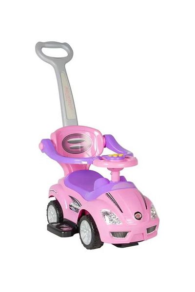 rexa 3-in-1 Push and Pedal Ride-On – 23 x 17 x 33 in | Convertible Toddler Ride with Handle & Pedals