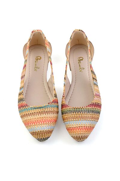 Bambi Multicolored Women's Ballerina Ballerina K01823122428