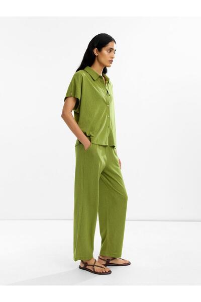 PARFOIS Pamuk Karışımlı Lagosta Gömlek