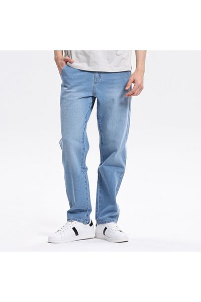 Giordano بنطلون جينز رجالي عادي