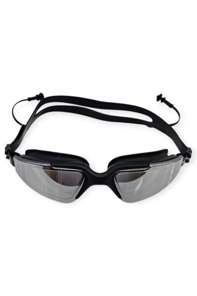 deryame Swimming Goggles with Silicone Earplugs Black - 1710