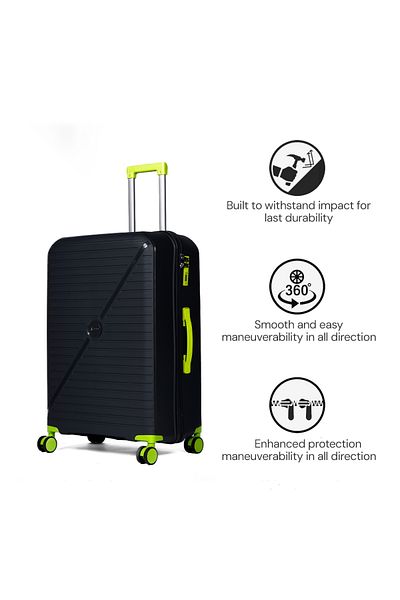 JEEM Durable Luggage Sets PPXL007 Suitcase Travel Bag and Lightweight Luggage Bag Unbreakable Luggage