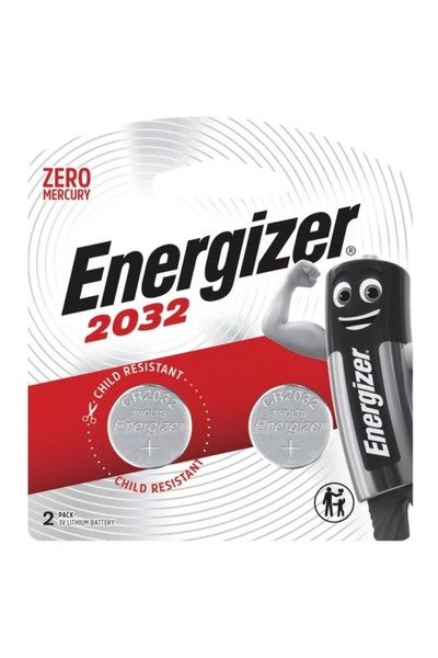 Energizer مجموعة بطاريات ليثيوم 3 فولت ماكس SP على شكل عملة معدنية مكونة من قطعتين باللون الفضي