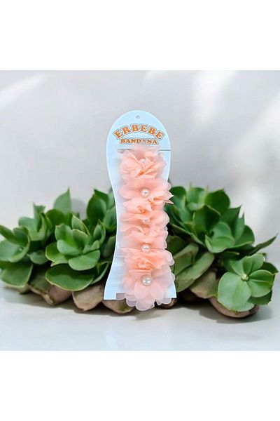 ÖZKARDEŞLER BABY Özkardeşler Baby Female Child Baby Bandana Kitten Mouth Color