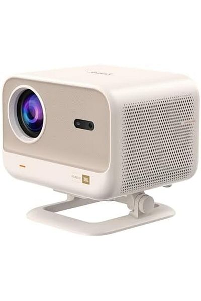 YABER L2 Plus LCD Projector, 700 ANSI Lumens, 1080P Resolution, JBL Dual 8W Speakers, Auto Focus, Au