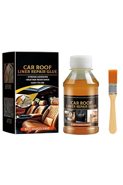 Arabest غراء إصلاح بطانة السقف 100 مل، غراء نسيج سقف السيارة، لاصق بطانة السقف، لاصق نسيج سقف السيارة