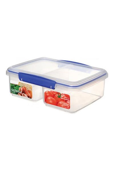 Sistema Klip It Large Split Dark Blue - Clear 1.9Liters