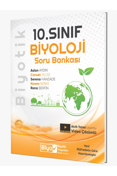 Biyotik Yayınları 10. Sınıf Biyoloji Soru Bankası 2026