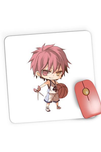 OEM Mousepad Gaming Kuroko no Basket Seijuro Akashi Chibi Anime, 21x19 cm