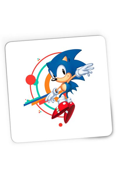 OEM Mousepad Gaming Sonic Mania Free Riders Video Game, 21x19 cm
