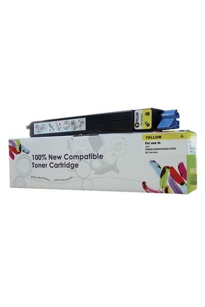 CARTRIDGE WEB Toner Cartridge Web Yellow OKI C9600, C9800 zamiennik 42918913