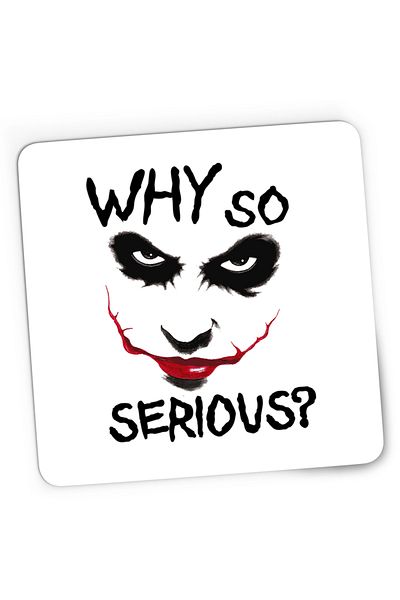 OEM Mousepad Gaming Joker Why So Serious Play Gang Fortnite, 21x19 cm