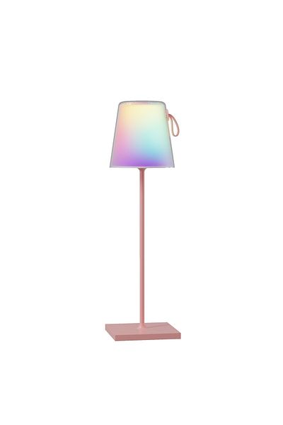 Tescomak LED table lamp with touch and color change, Dolly White RGBW, 5.5 W pink