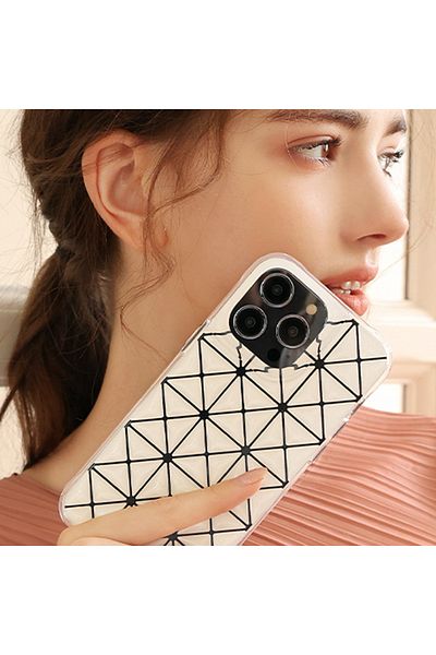 Hurtel Carcasă spate pentru iPhone 14, seria Miya, albă