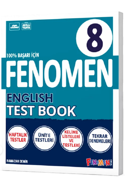 Evrensel İletişim Yayınları 8.Sınıf Fenomen İngilizce Soru Bankası / Haftalık...