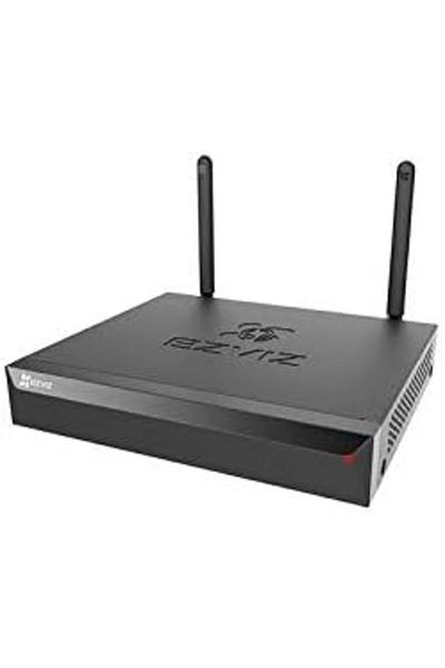 EZVIZ مسجل فيديو شبكي لاسلكي (NVR) X5S-8W مع مخرج HDMI/VGA، يدعم ما يصل إلى 8 كاميرات Wi-Fi