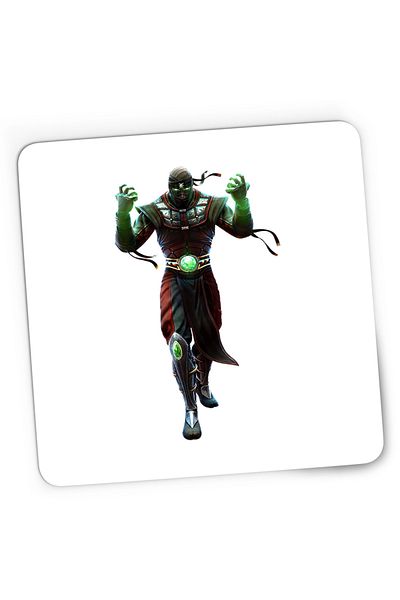 OEM Mousepad Gaming Mortal Kombat Ermac Ultimate Deception Love Gift Boy, 21x19 cm