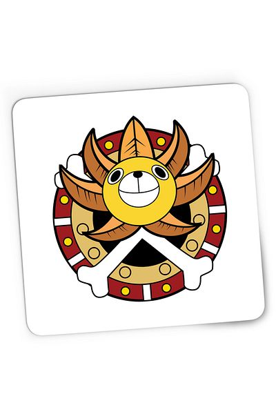 OEM Mousepad Gaming Thousand Sunny Brigandine One Piece Ship, 21x19 cm