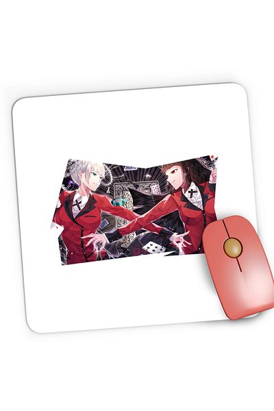 OEM Mousepad Gaming Kakegurui Compulsive Gambling Anime, 21x19 cm