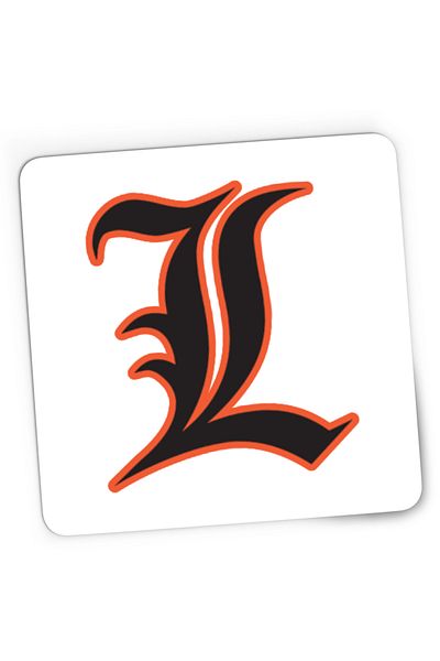 OEM Mousepad Gaming L Detective Logo Emblem Death Note, 21x19 cm