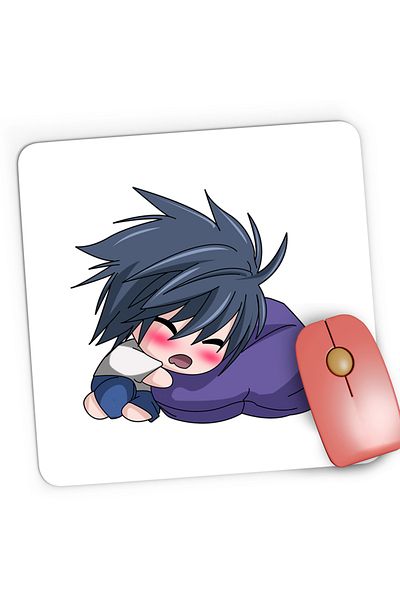 OEM Mousepad Gaming Death Note Bebe Detectiv Baby Anime, 21x19 cm