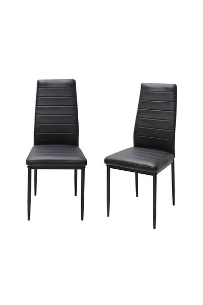 ARTA DOOR Set of 2 Eco-Leather Chairs, HoReCa, Kitchen, Living Room, Office, Bedrooms, Hallways, Cafe