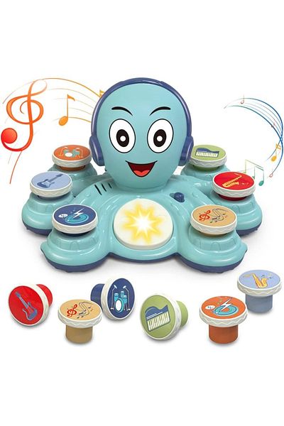 Toybox Octopus Music Toy, Baby Crawling And Walking Preschooler Musical Educational Instruments Toy